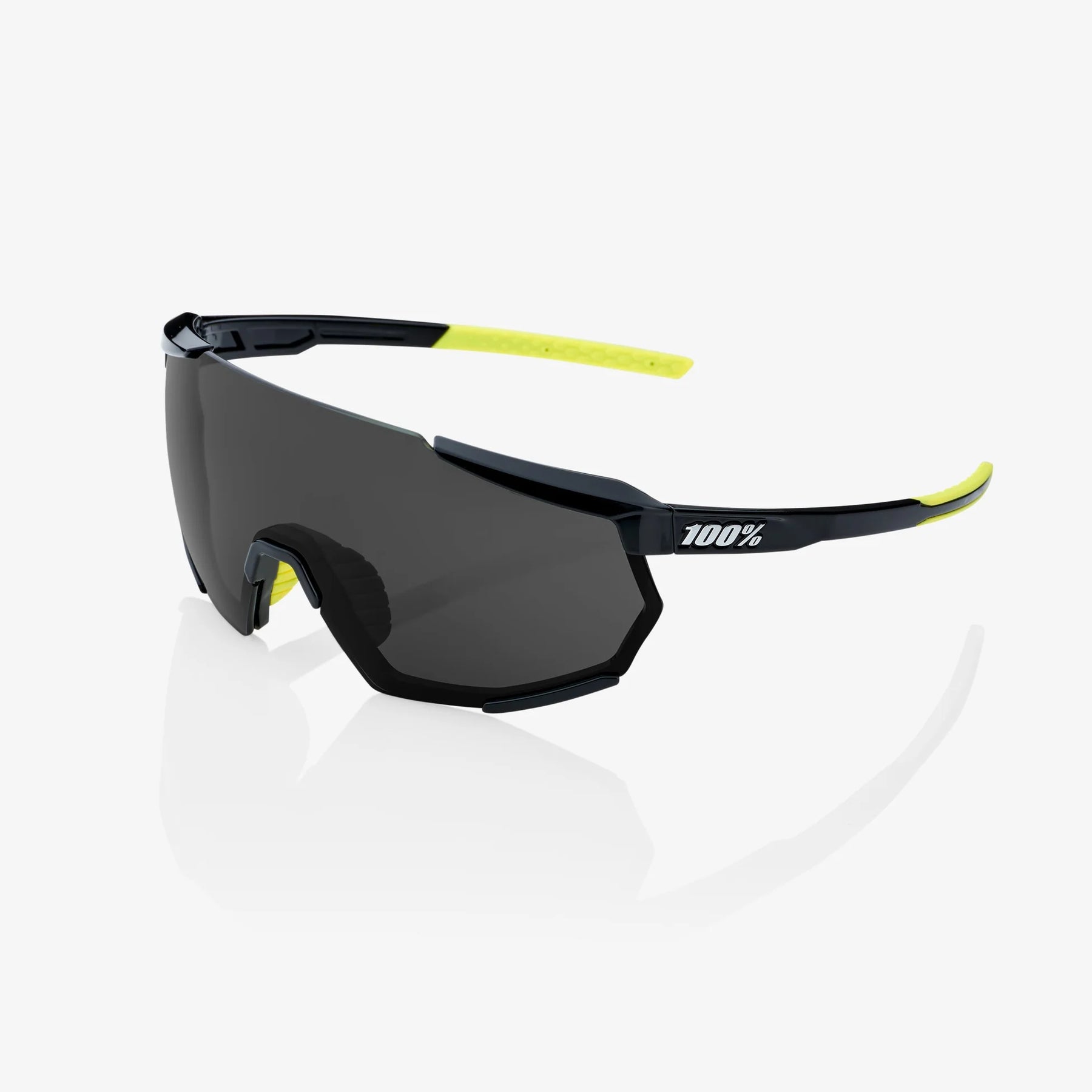 100% Racetrap 3.0 / Gloss Black Smoke Black