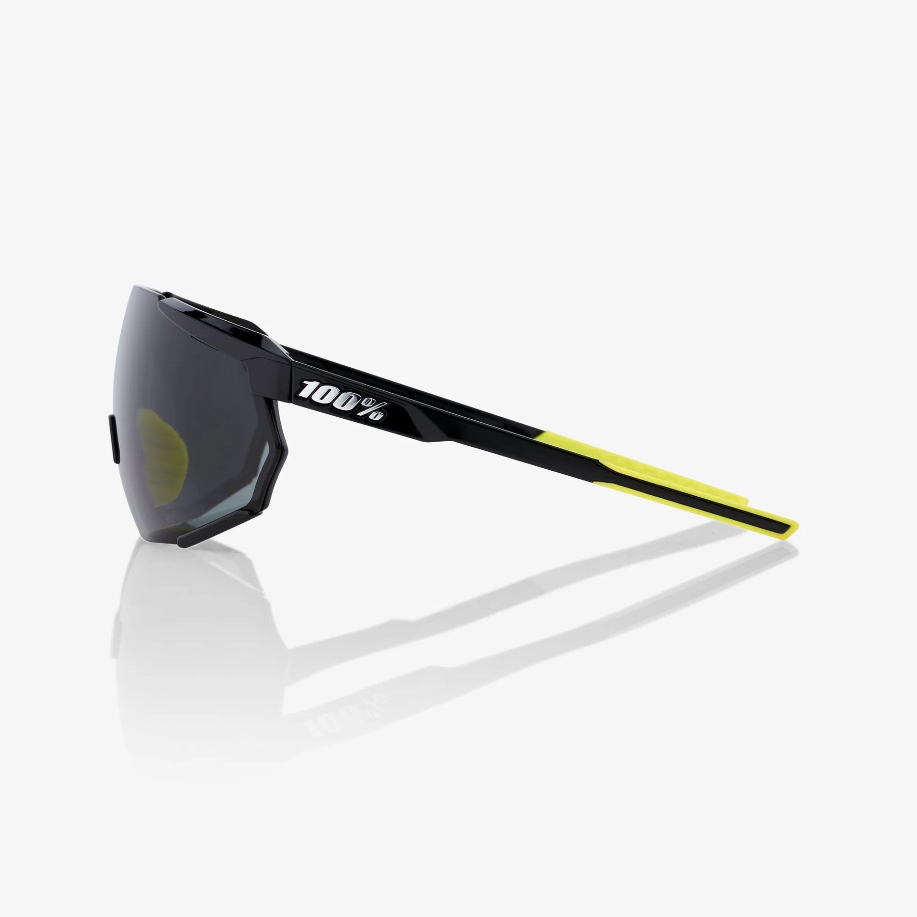 100% Racetrap 3.0 / Gloss Black Smoke Black
