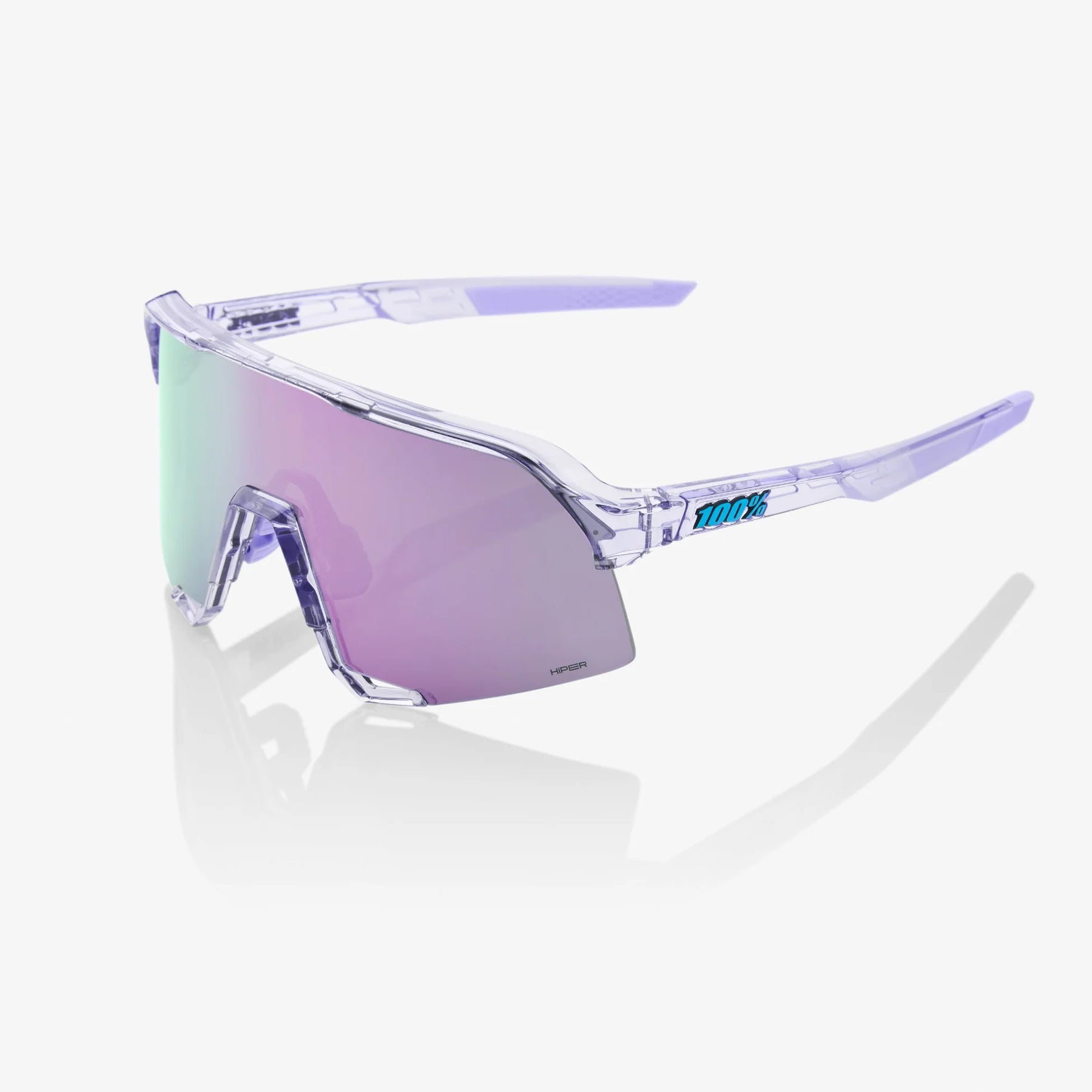 100% S3 / Polished Translucent Lavender HiPER Lavender Mirror