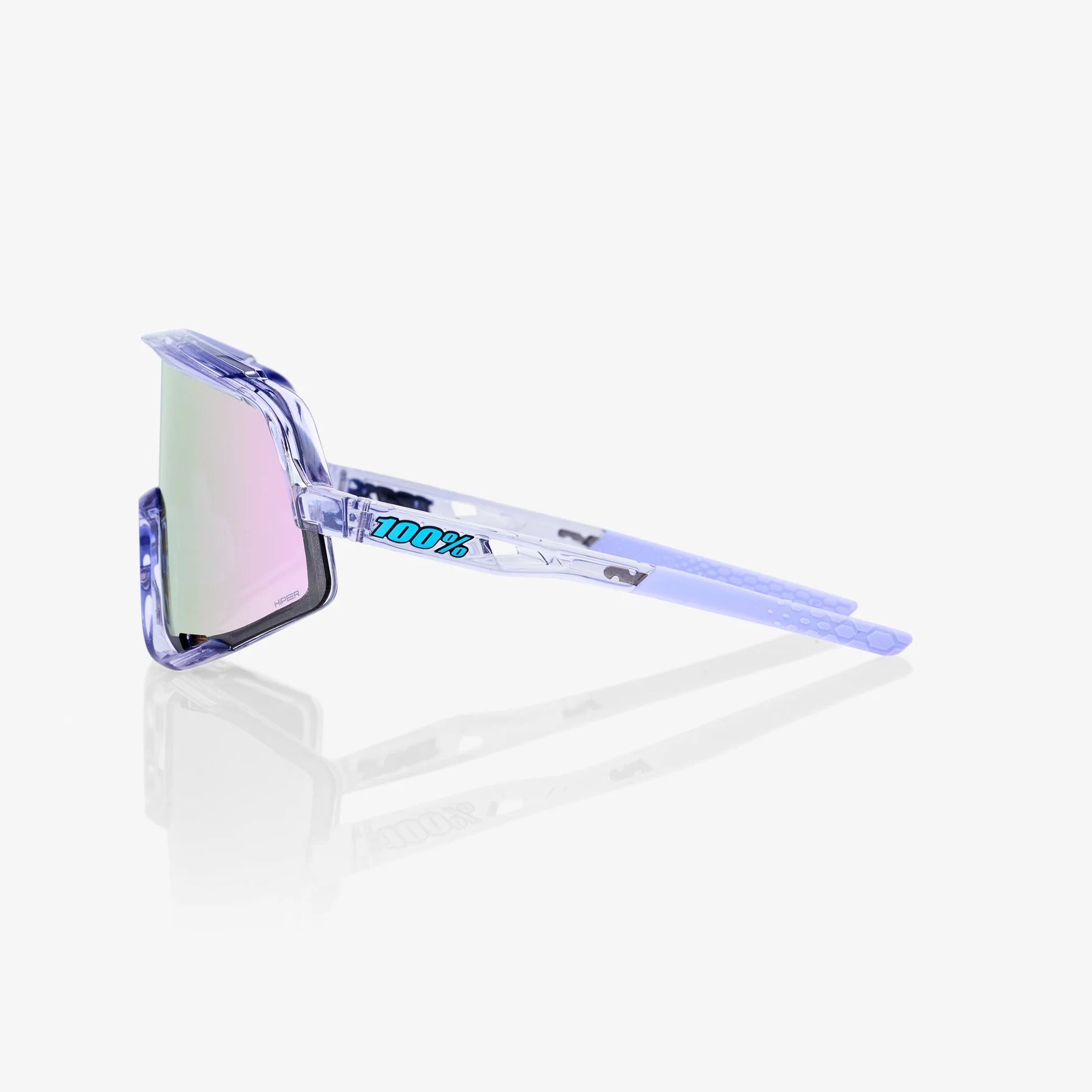 100% Glendale / Polished Translucent Lavender HiPER Lavender Mirror