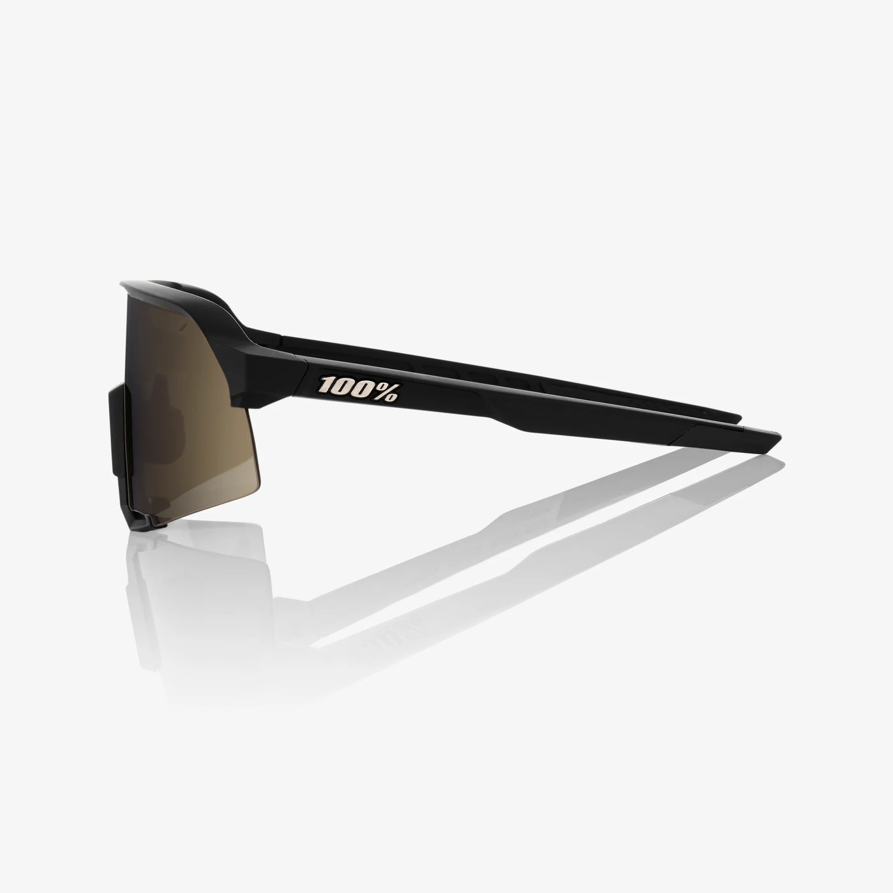100% S3 / Soft Tact Black Soft Gold Mirror