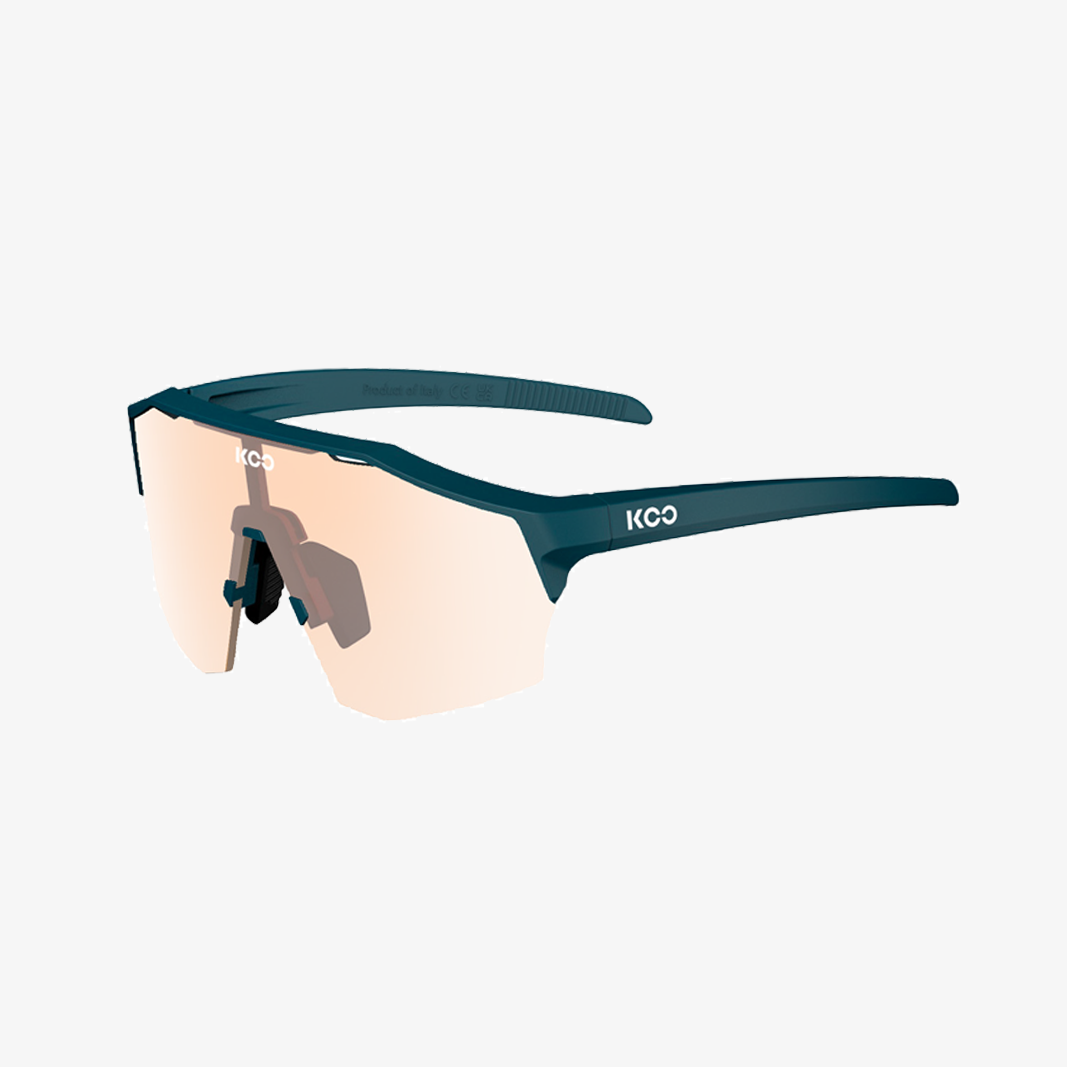 KOO ALIBI / Dark Blue Matt - Photochromic Red Mirror