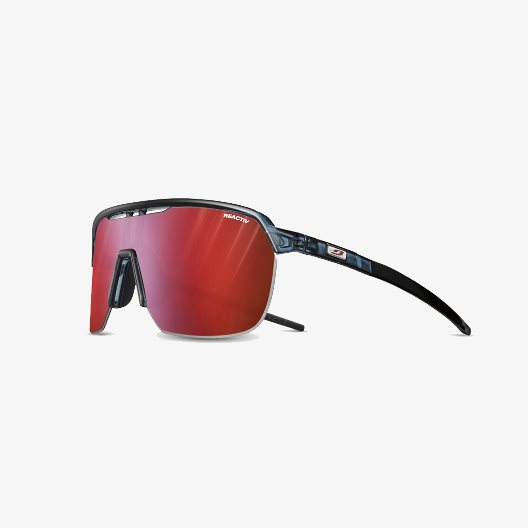 Julbo Frequency Blau Durchscheinend - Schwarz / REACTIV 0-3 High Contrast
