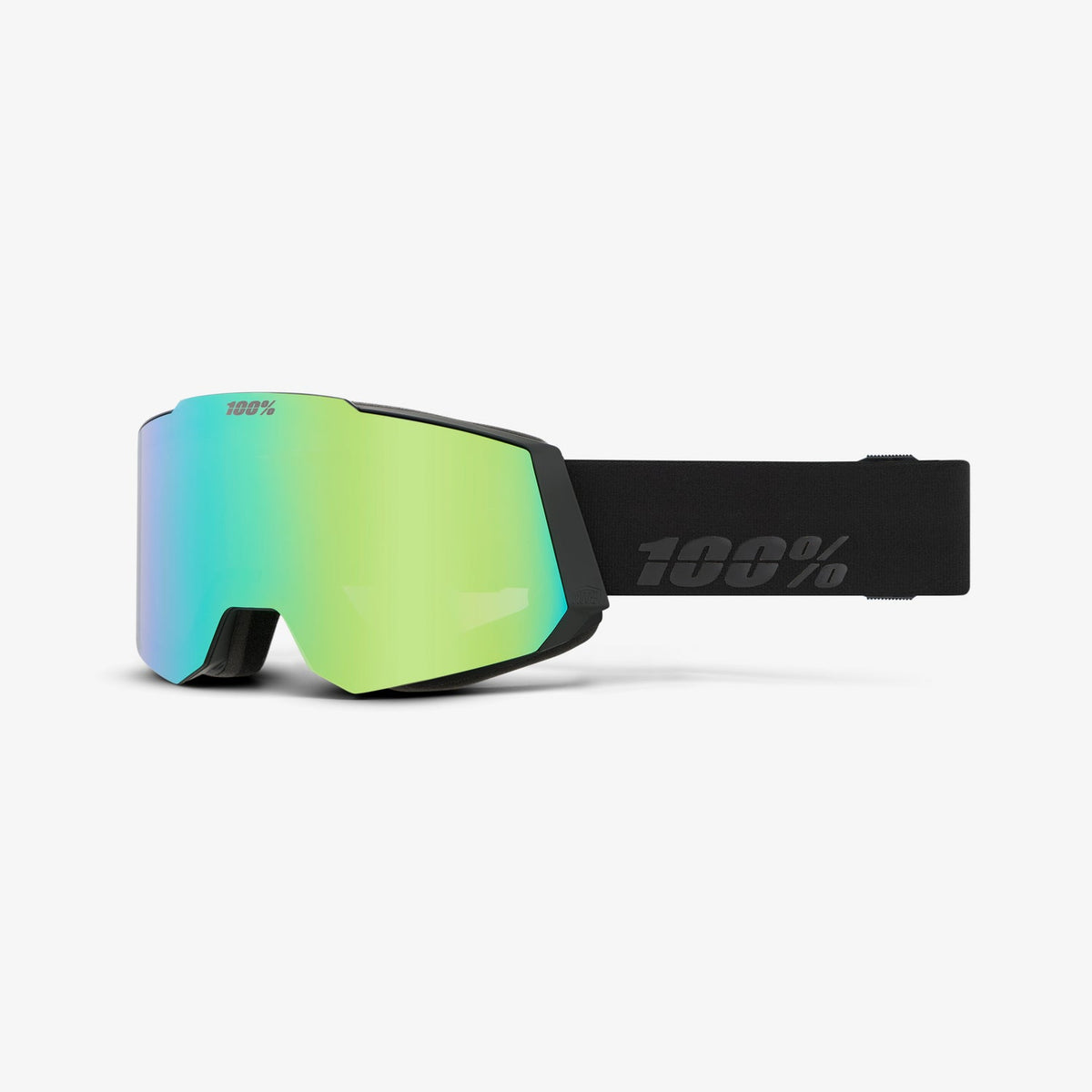 SNOWCRAFT Black / HiPER Green Mirror