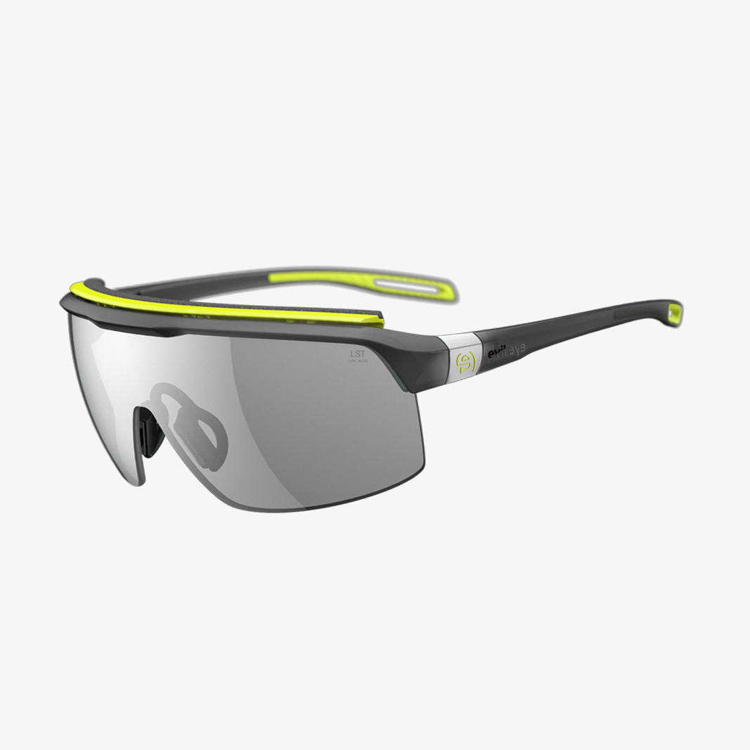 evil eye Traileye Pro / Dark Grey Transparent Matt LST Grey Silver Mirror 45° Ansicht