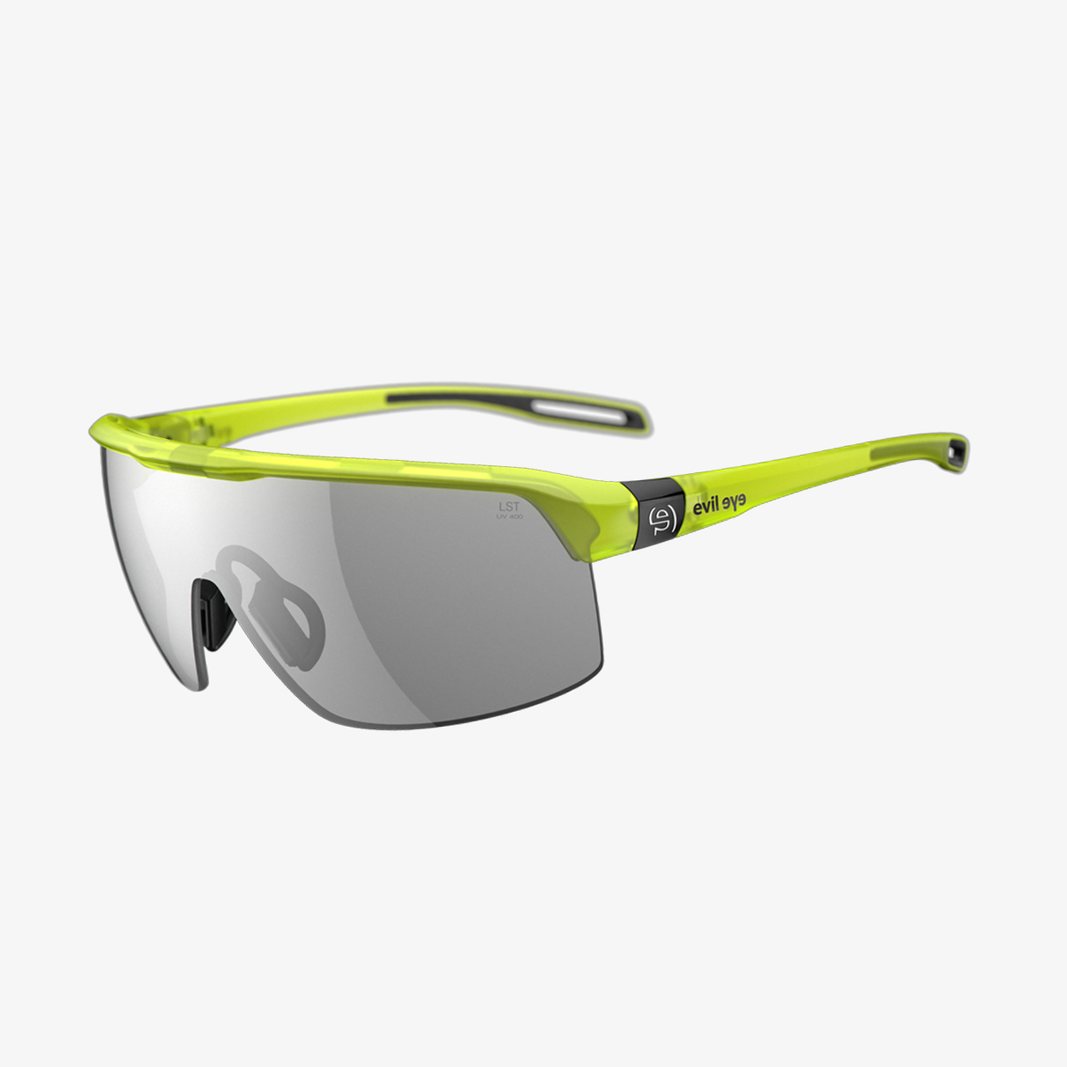 evil eye Traileye / Yellow Transparent Matt LST Grey Silver Mirror 45° Ansicht