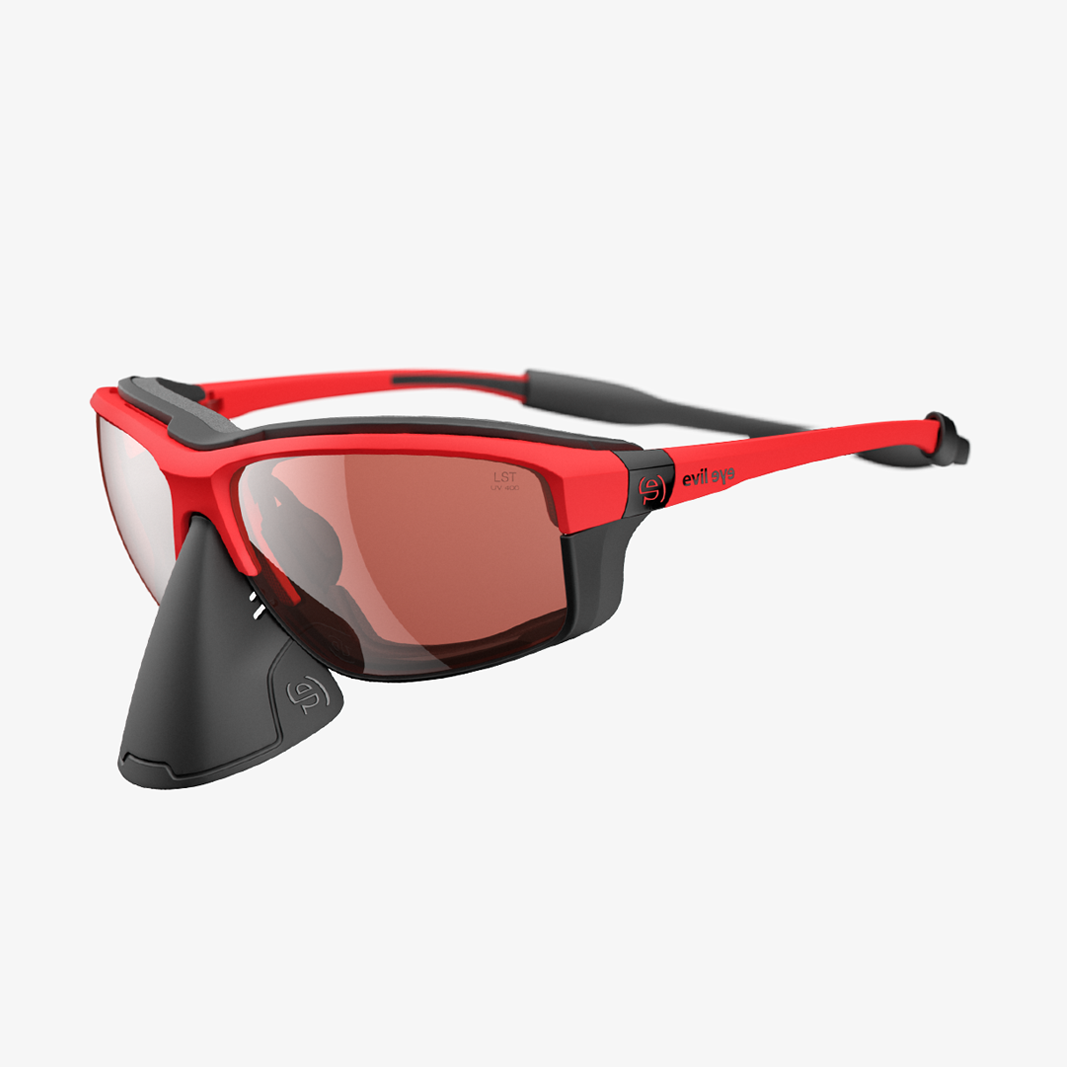 Elate.O Pro / Red Matt LST Active Silver Mirror