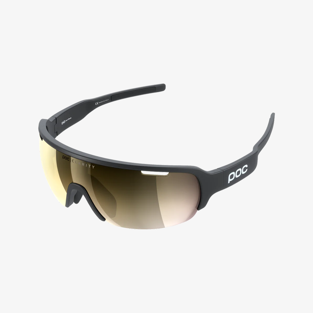 POC Do Half Blade Uranium Black / Clarity Road Gold Mirror Cat.3