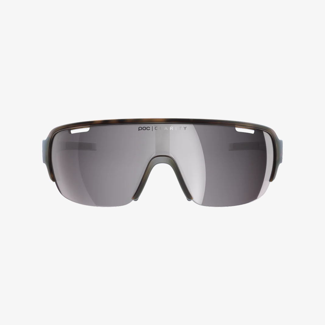 POC Do Half Blade Tortoise Brown / Clarity Road Silver Mirror Cat.3 Frontansicht