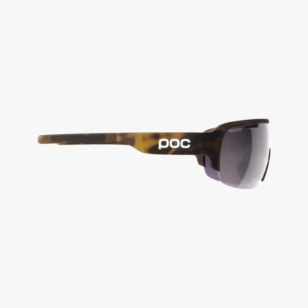 POC Do Half Blade Tortoise Brown / Clarity Road Silver Mirror Cat.3 Seitenansicht