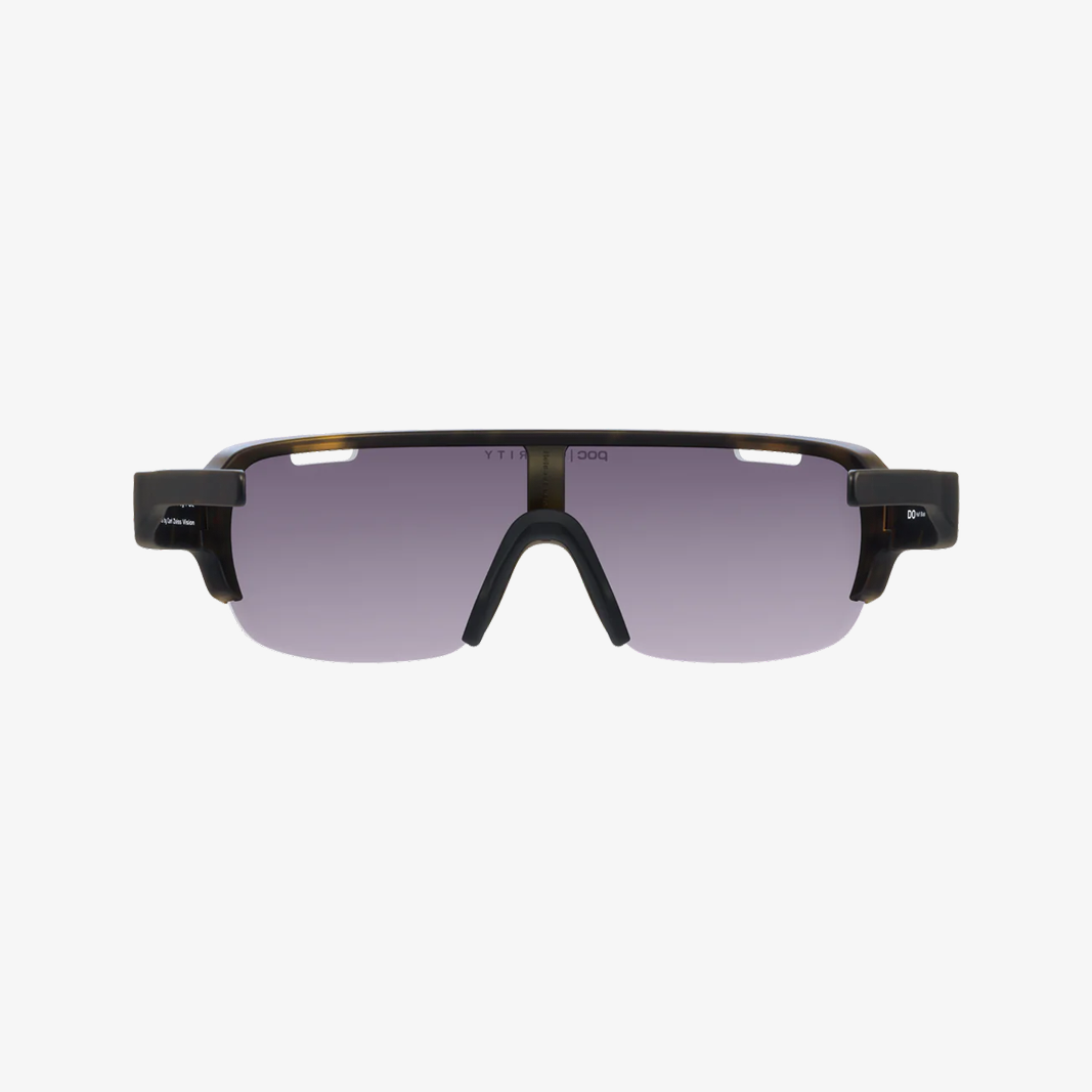 POC Do Half Blade Tortoise Brown / Clarity Road Silver Mirror Cat.3 Rückansicht