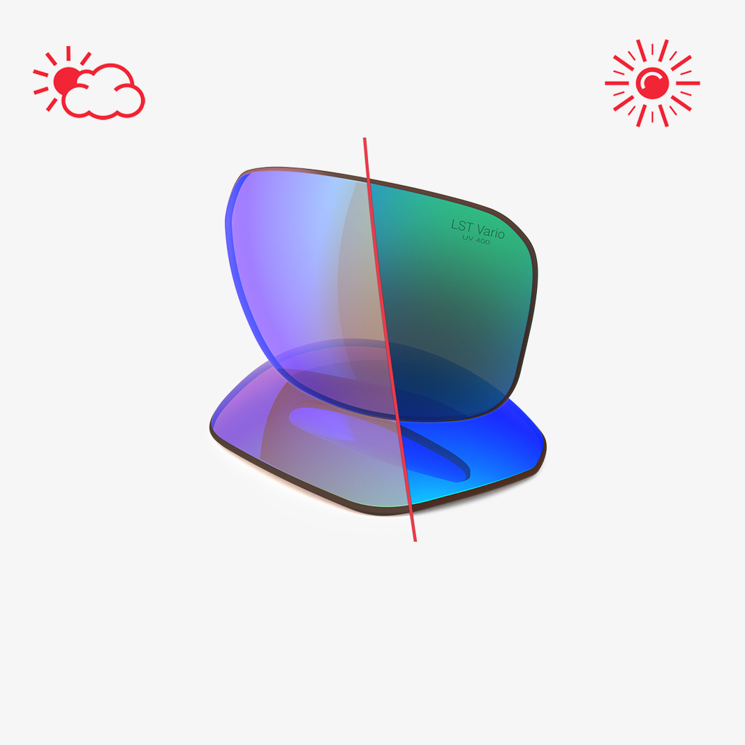 Nook Wechselgläser / LST Bright Vario Blue Mirror