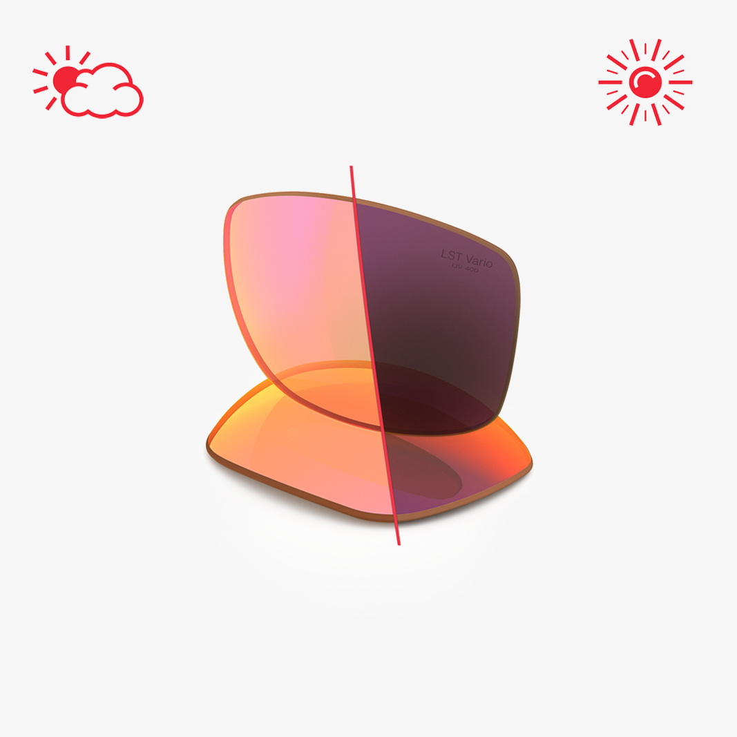 Basou Wechselgläser / LST Bright Vario Purple Mirror