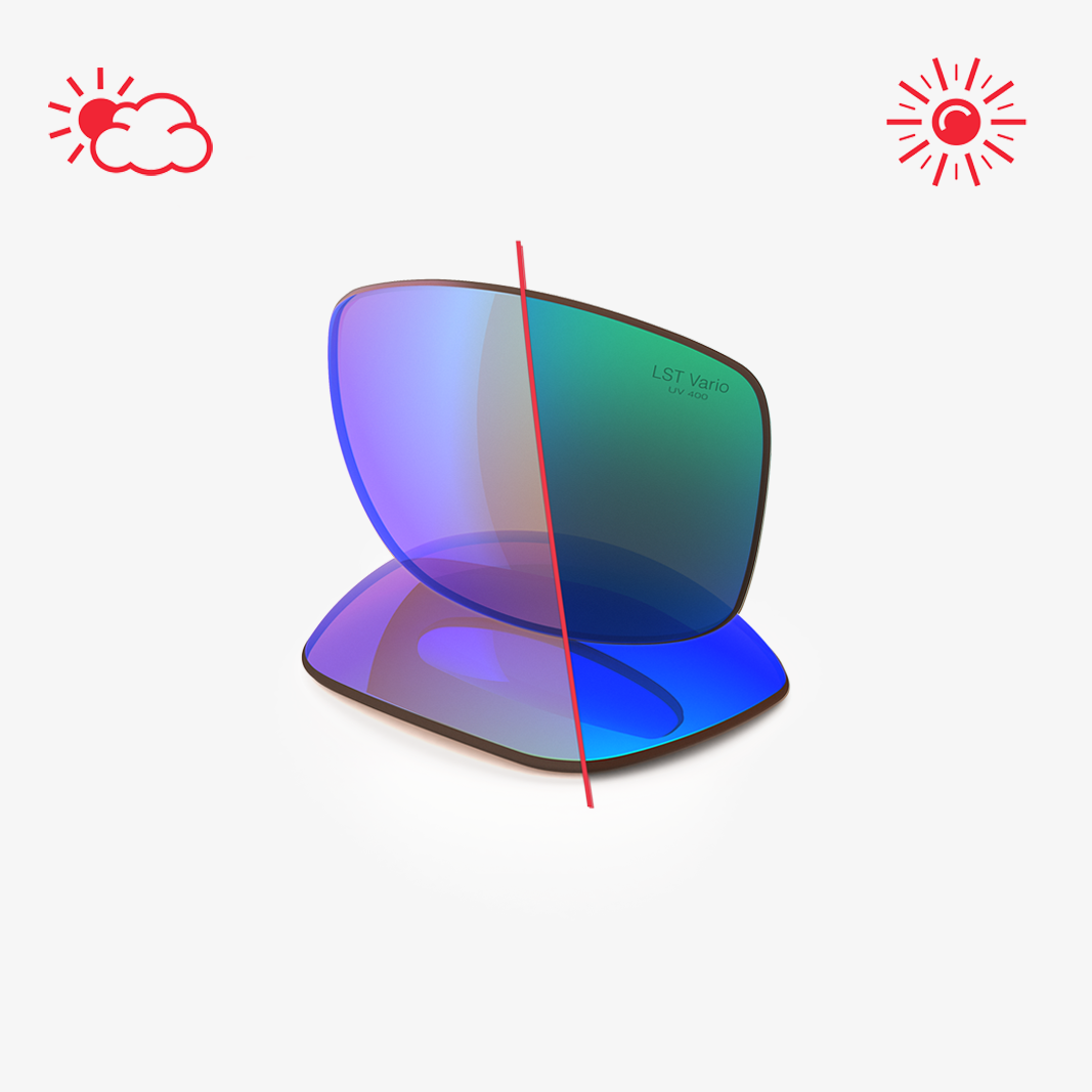 Basou Wechselgläser / LST Bright Vario Blue Mirror