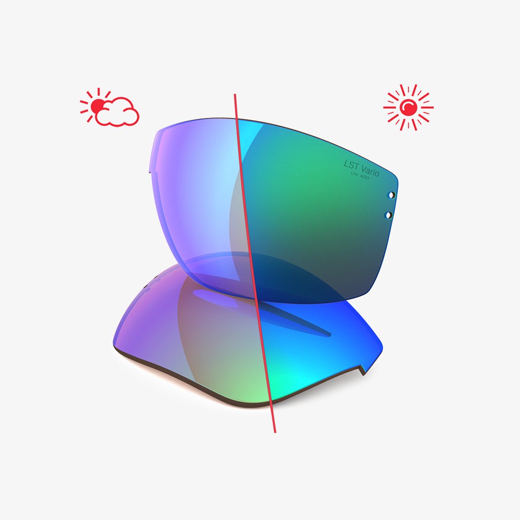 Trace NG Wechselgläser / LST Bright Vario Blue Mirror