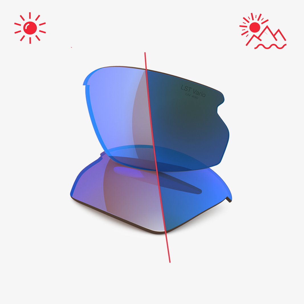 Epyx X Wechselgläser / LST Bluelight Vario Blue Mirror