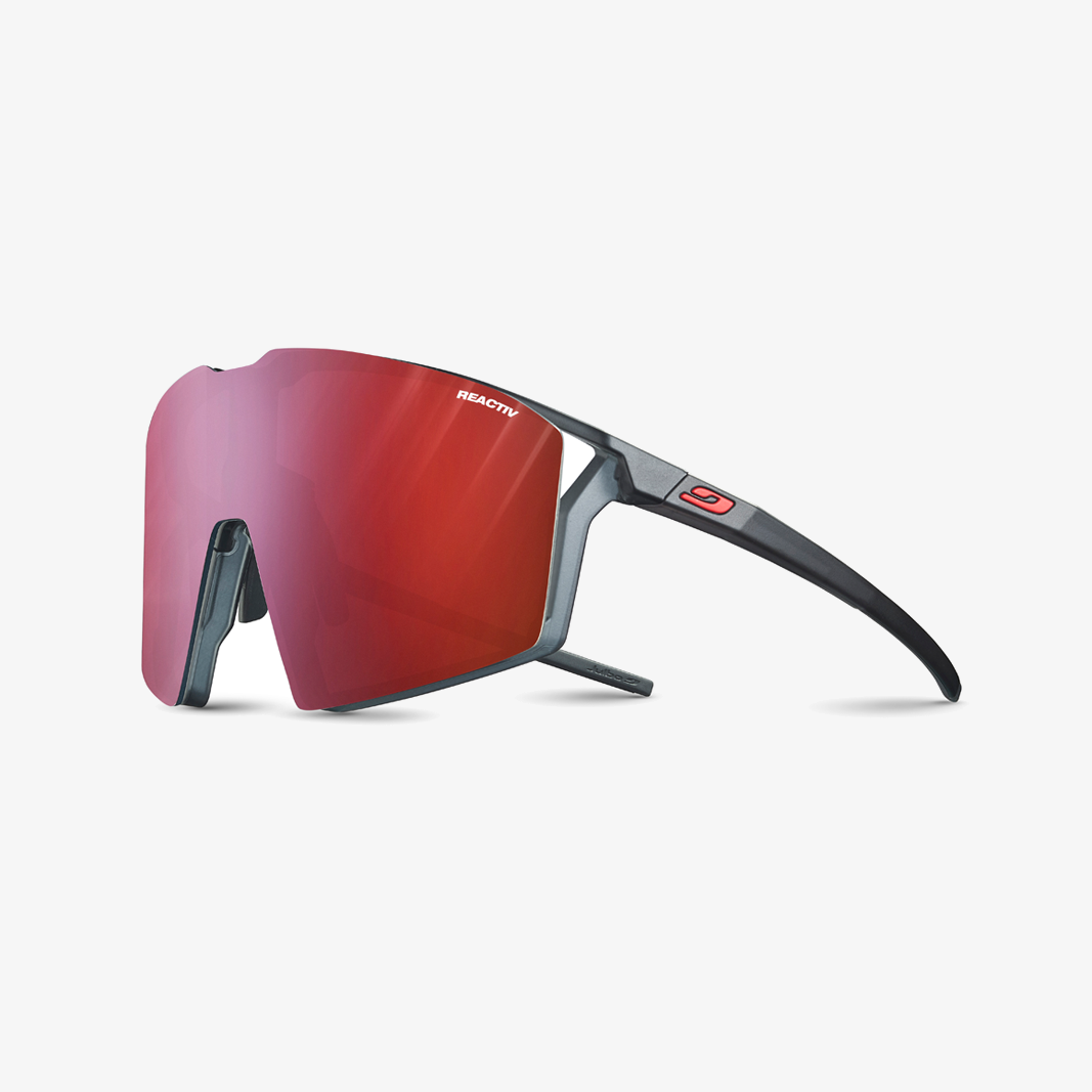 Julbo Edge Schwarz Durchscheinend - Orange / REACTIV 0-3 High Contrast