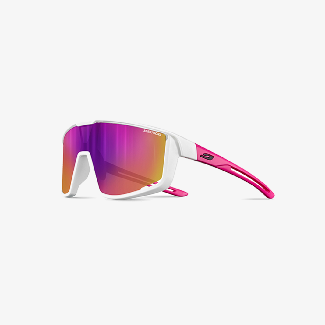 Julbo Fury S Weiß Glänzend - Rosa / Spectron3