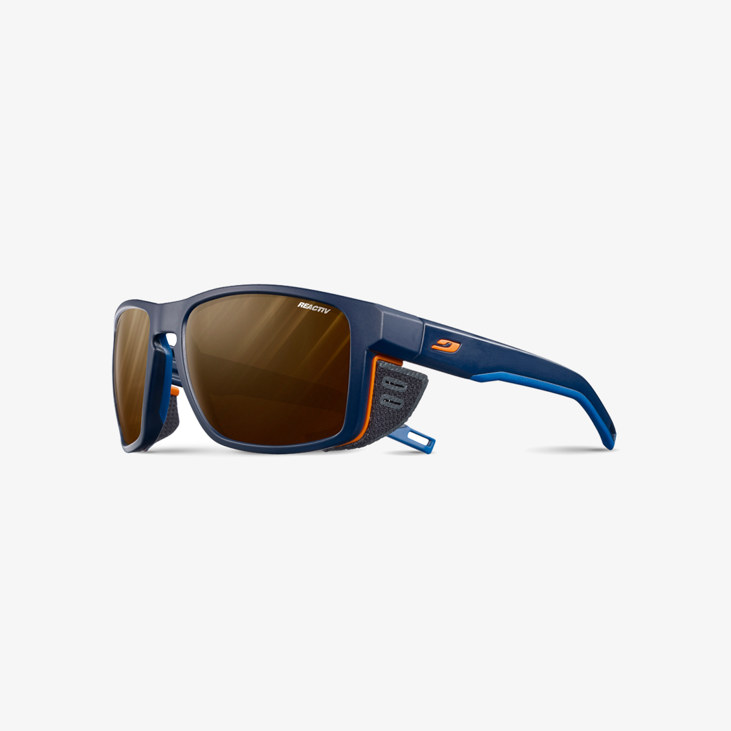 Julbo Shield Dunkelblau - Orange / Reactiv 2-4 Polarized