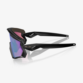 OAKLEY WIND JACKET 2.0 / Matte Black - Prizm Road Jade