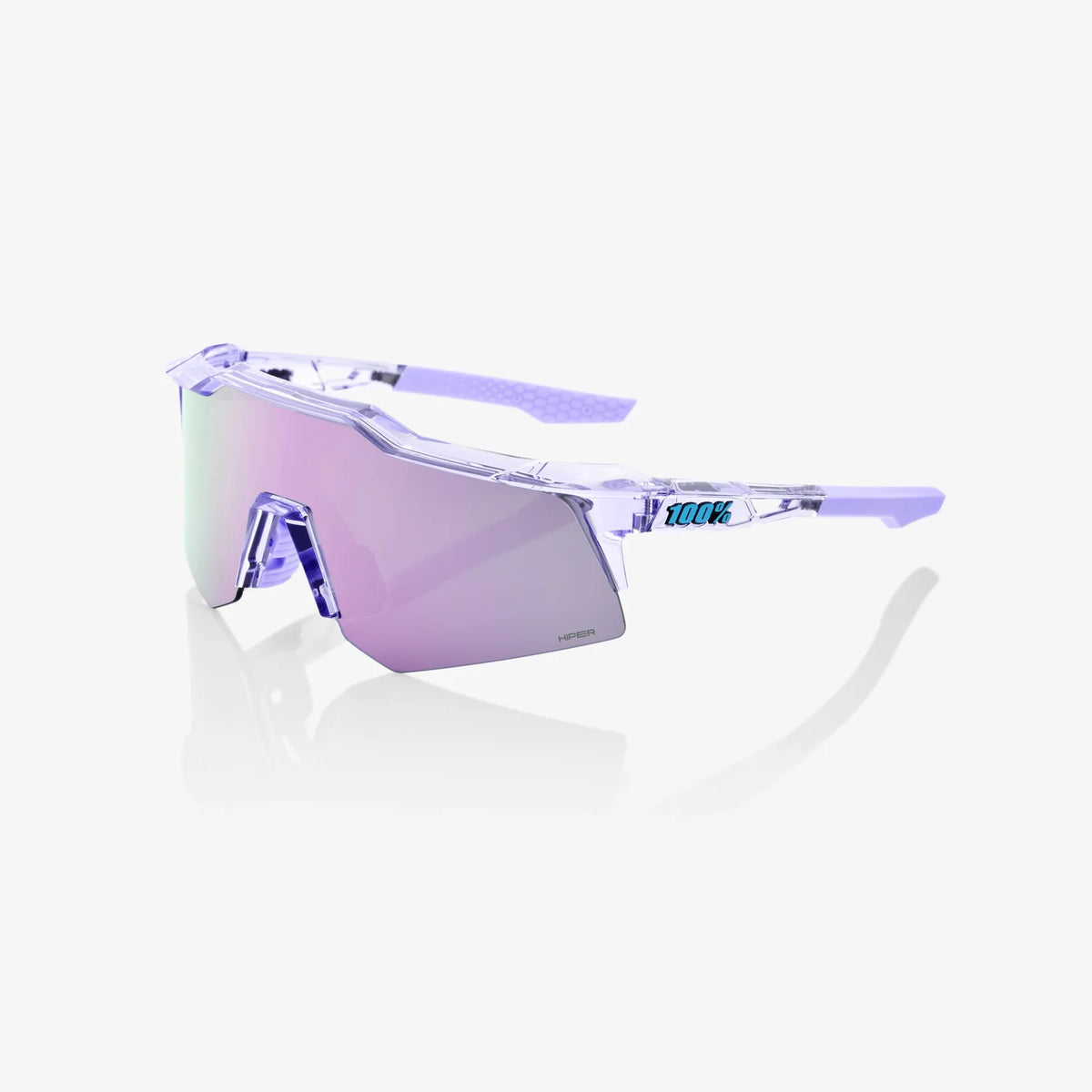 100% Speedcraft XS / Polished Translucent Lavender HiPER Lavender Mirror