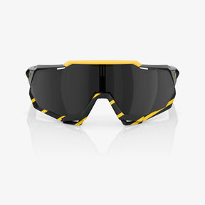 100% Speedtrap / Soft Tact Hazard Black Mirror Lens