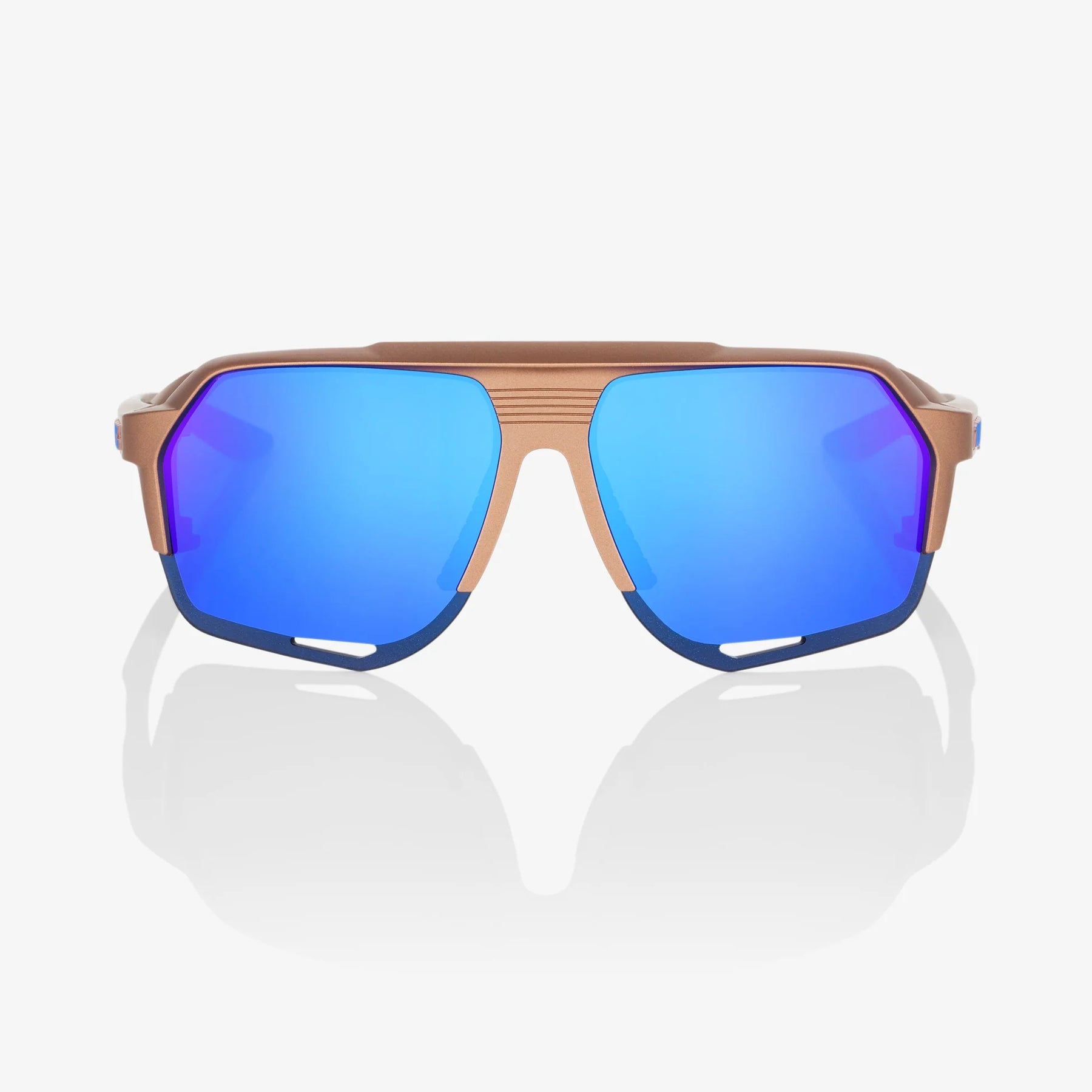 100% Norvik / Matte Copper Chromium Blue Multilayer Mirror Lens