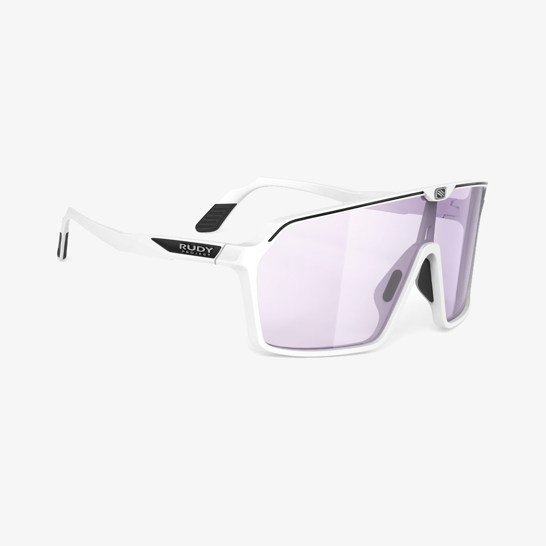 Spinshield / White Matte ImpactX Photochromic 2 Laser Purple