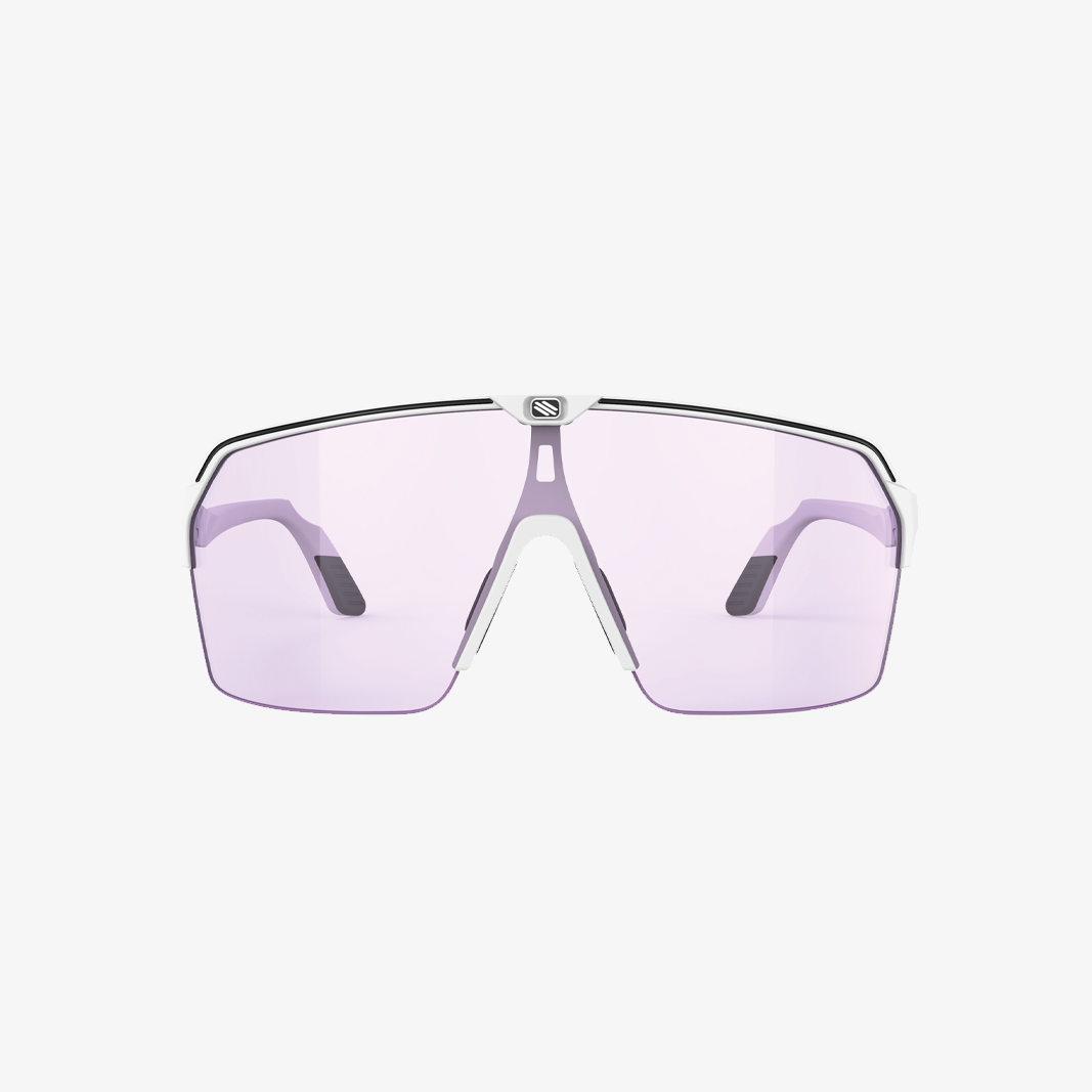 Spinshield Air / White Matte ImpactX Photochromic 2 Laser Purple