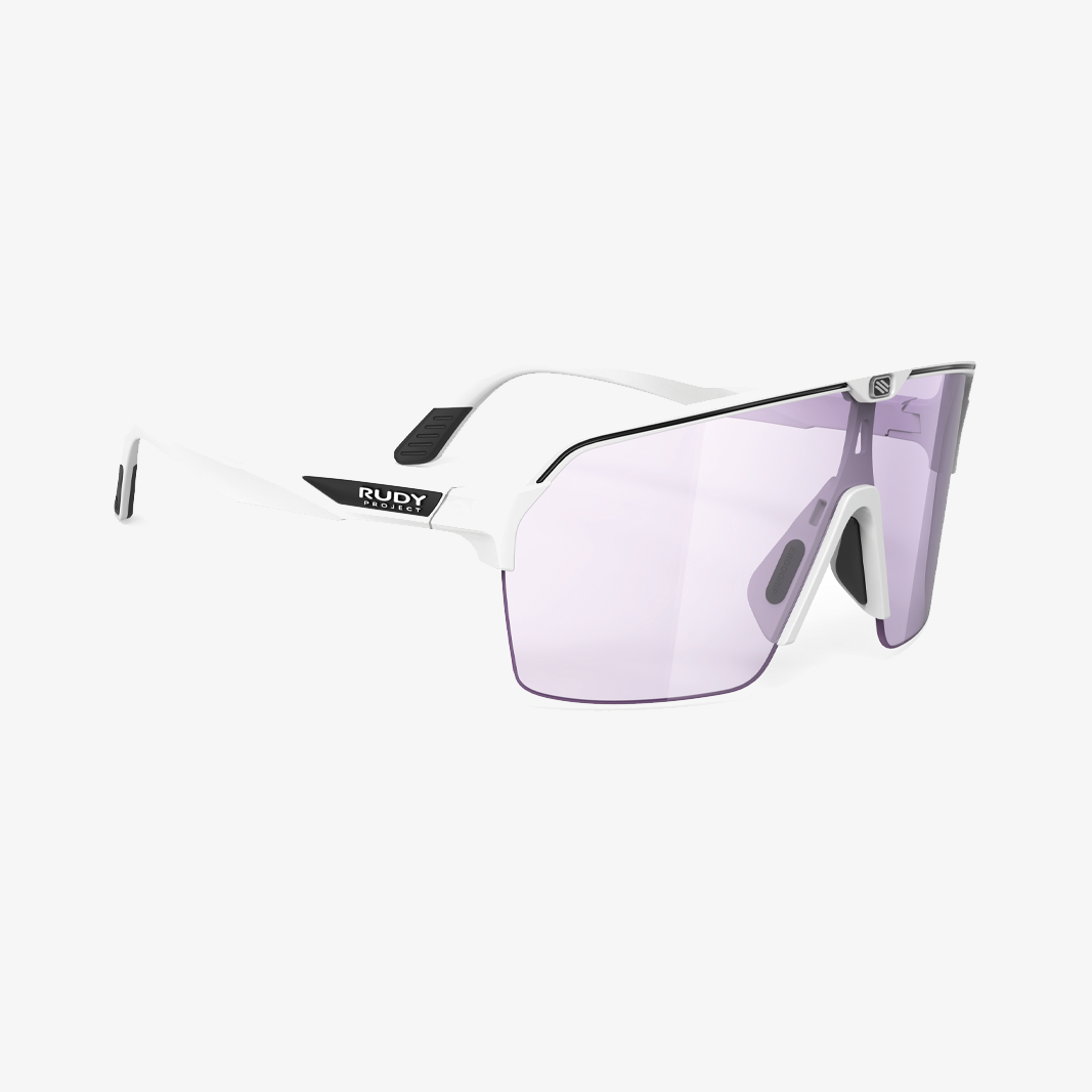 Spinshield Air / White Matte ImpactX Photochromic 2 Laser Purple