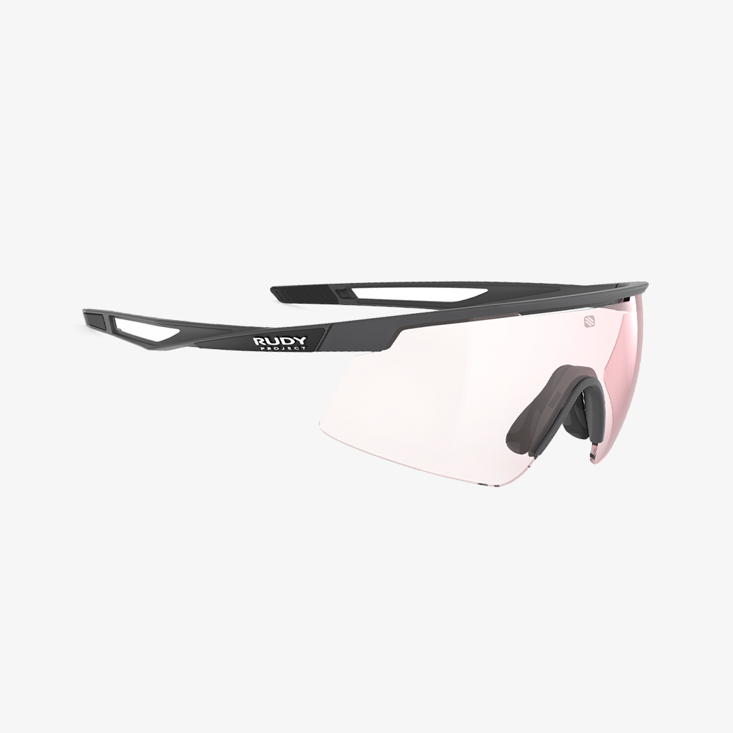 Turbolence /  n Charcoal Matte  ImpactX Photochromic 2 Laser Red