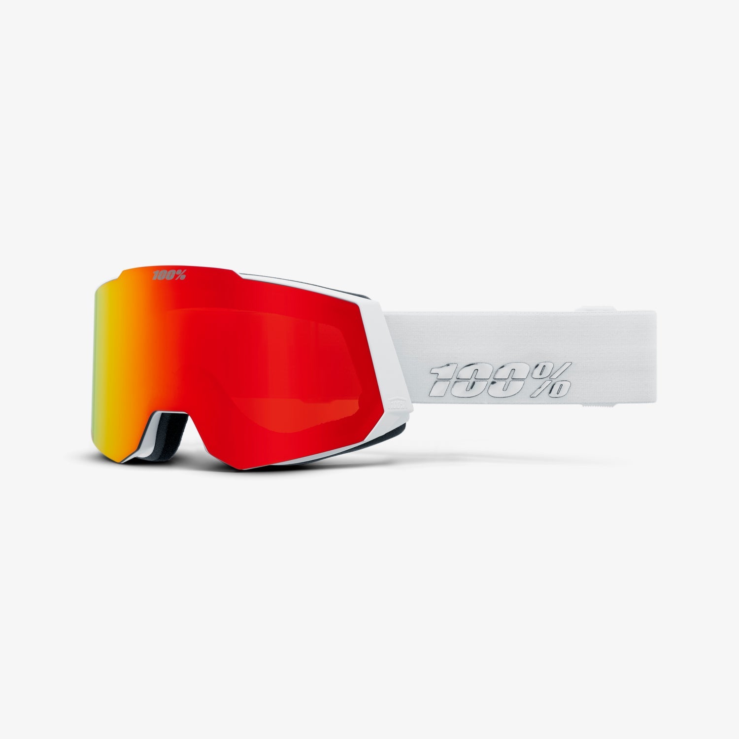 SNOWCRAFT White / HiPER Red Mirror