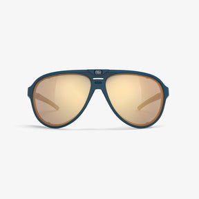 Rudy Project Stardash Blue Navy Matte ImpactX Photochromic 2 Laser Crimson Frontansicht