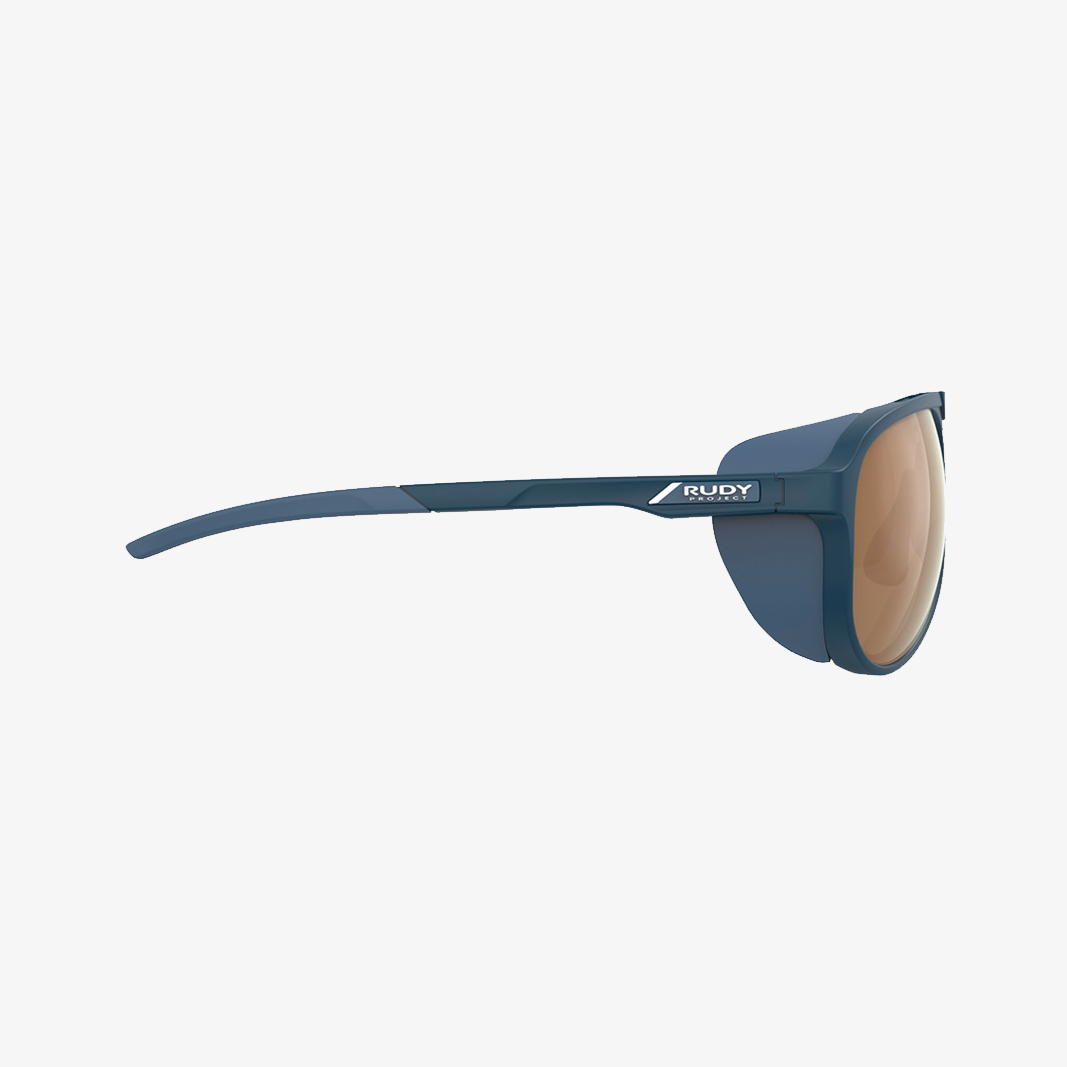 Rudy Project Stardash Blue Navy Matte ImpactX Photochromic 2 Laser Crimson Seitenansicht