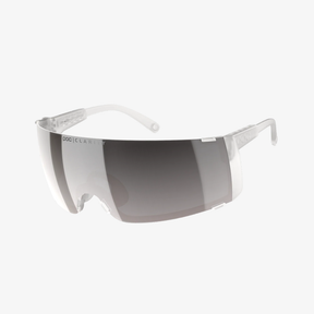 POC Propel Grey Translucent / Clarity Violet Silver Mirror 45° Ansicht