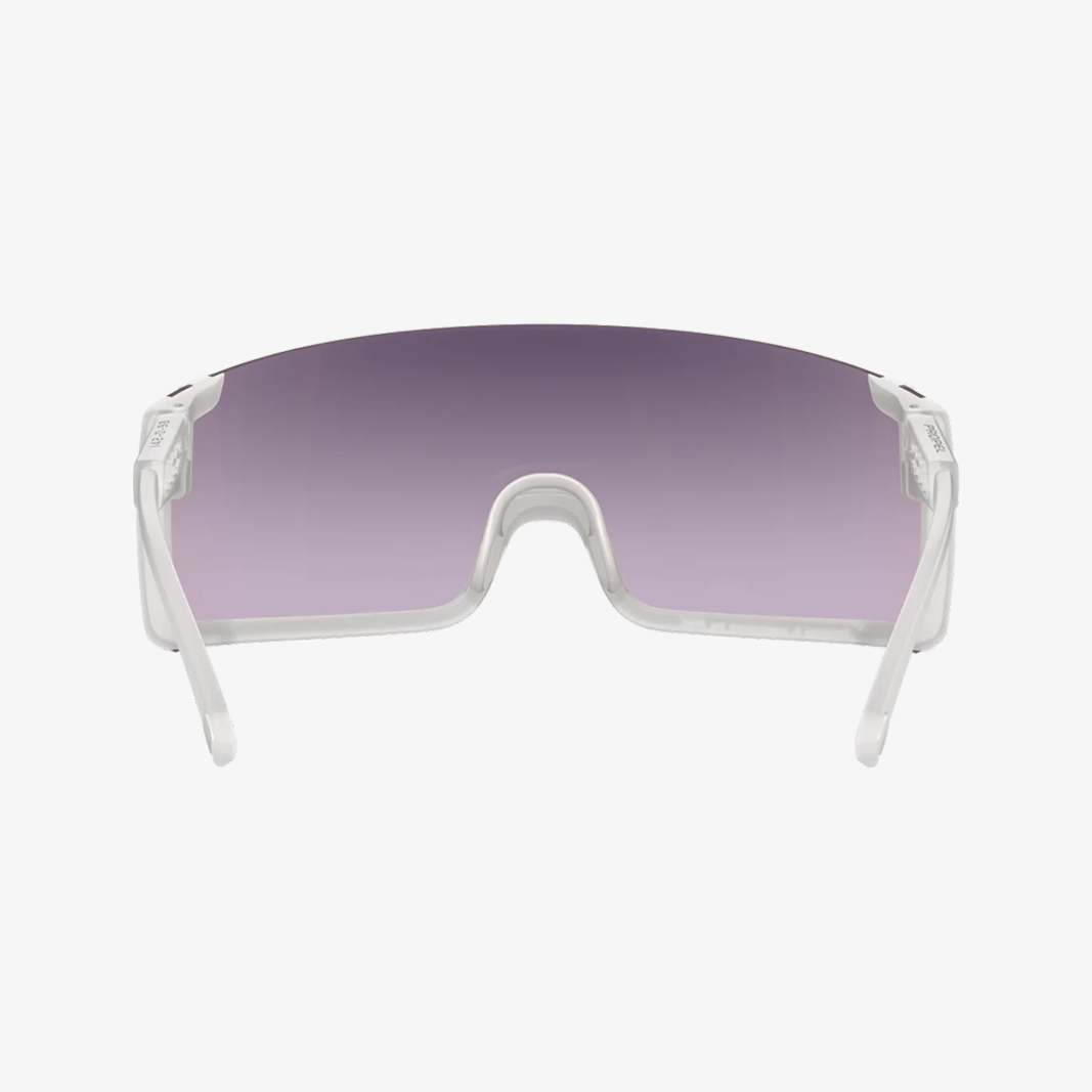 POC Propel Grey Translucent / Clarity Violet Silver Mirror Rückansicht