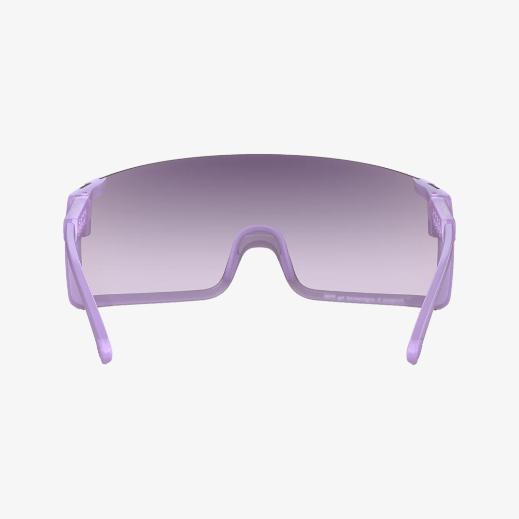 POC Propel Purple Quartz Translucent / Clarity Violet Silver Mirror Rückansicht