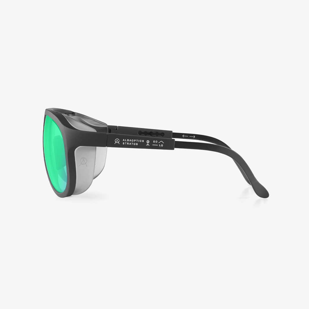 Alba Optics Solo Black / VZUM™ F-Lens BTL Photochromic Seitenansicht