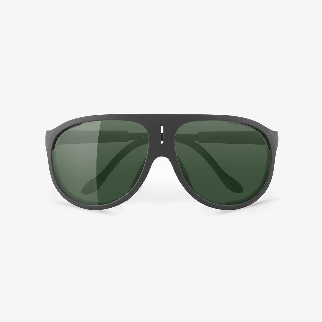 Alba Optics Solo Black / VZUM™ Leaf Frontansicht