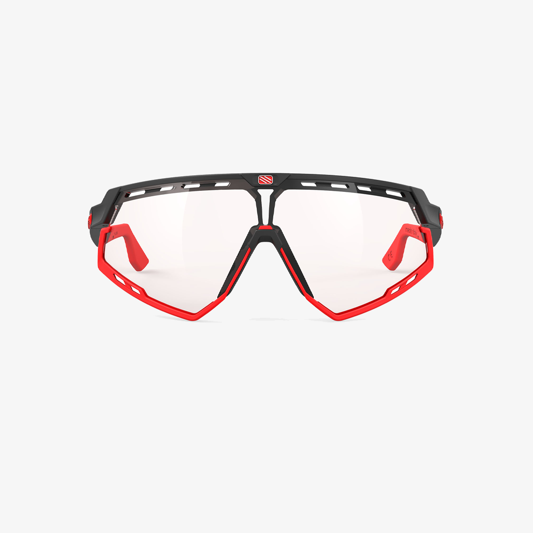 Defender / Black Matte Red Fluo ImpactX Photochromic 2 Red front