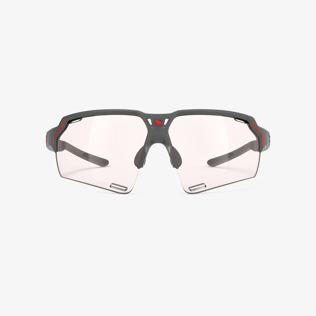 Deltabeat / Charcoal Matte ImpactX Photochromic 2 Red front