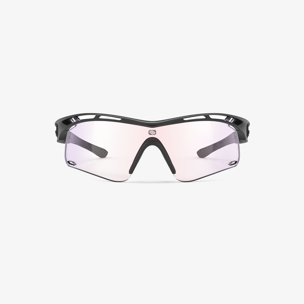 Tralyx+Slim / Black Matte ImpactX Photochromic 2 Laser Red front