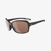 evil eye Basou / Dark Brown Matt LST Contrast Silver Mirror 45° Ansicht