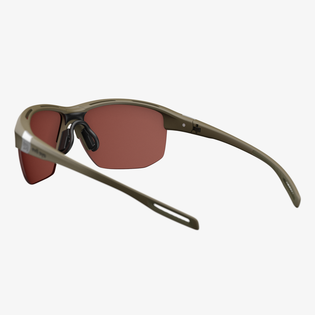 evil eye Elate.T / Khaki Matt LST Polarized Silver Rückansicht