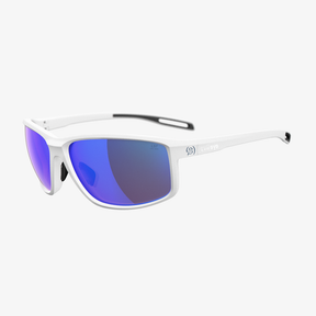 evil eye Stoked / White Matt LST Active Blue Mirror 45° Ansicht