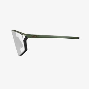 Julbo Edge Khaki - Schwarz / 2. Scheibe Transparent Seitenansicht