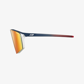 Julbo Edge Blau - Weiß - Rot / REACTIV 1-3 Light Amplifier Seitenansicht