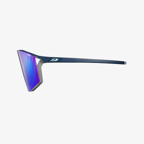 Julbo Edge Blau - Grau / REACTIV 1-3 High Contrast Seitenansicht