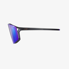 Julbo Edge Schwarz Durchscheinend - Violett / REACTIV 1-3 High Contrast seitenansicht