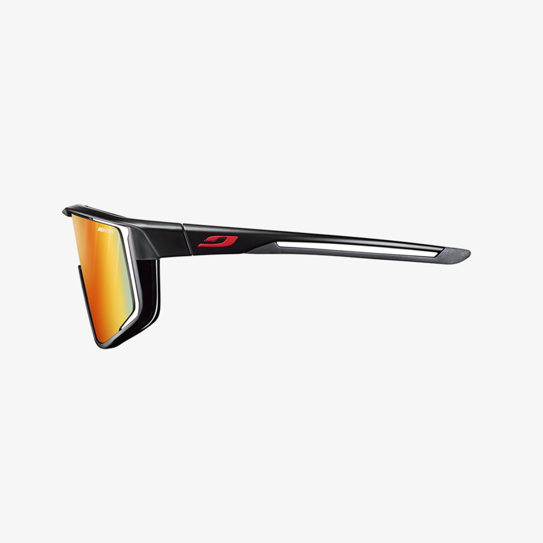 Julbo Fury Schwarz - Rot / Reactiv 1-3 Light Amplifier